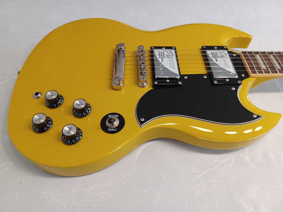Ephiphone SG  ('61 Reissue Yellow Mustard Gloss)