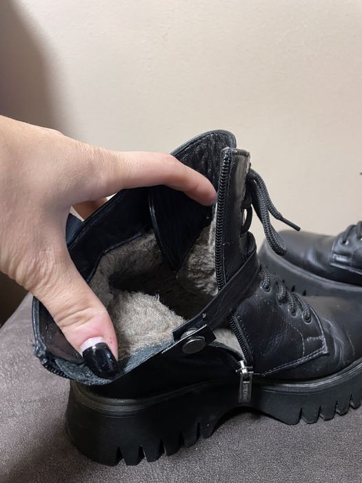 Черевики зимові,чоботи,тракторна підошва,жіночі