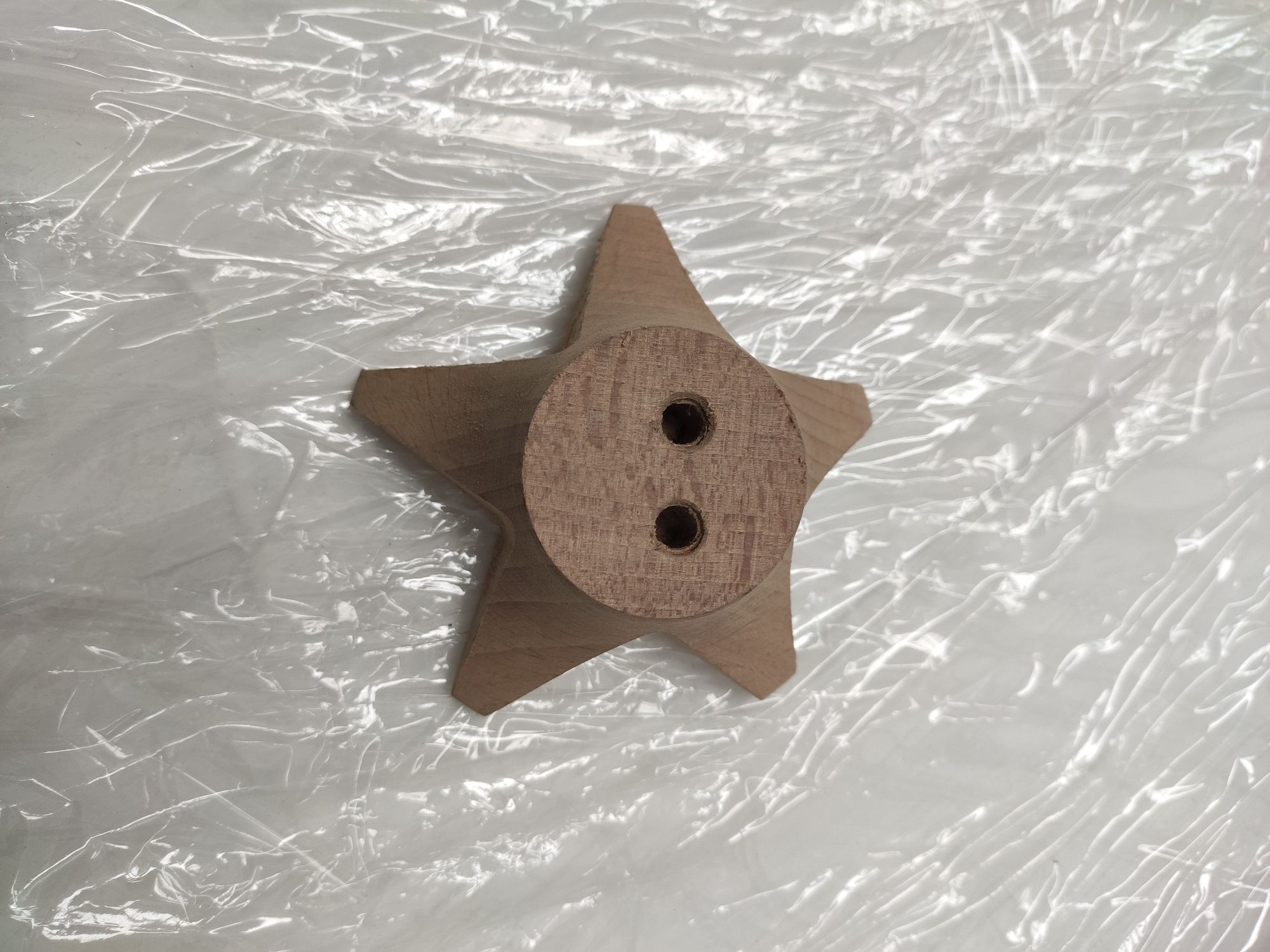 Puxador estrela para cómoda bebe
