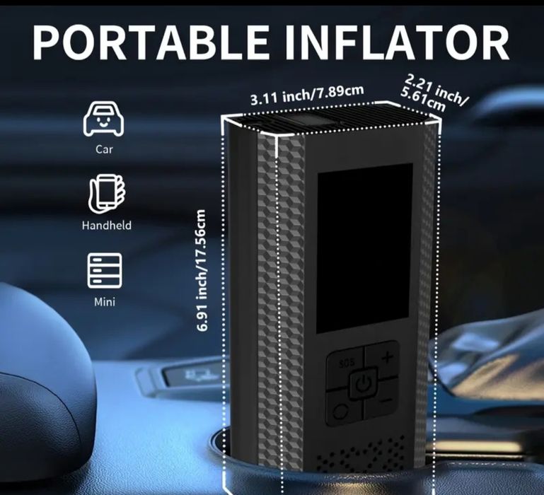 Przenośny kompresor akumulatorowy