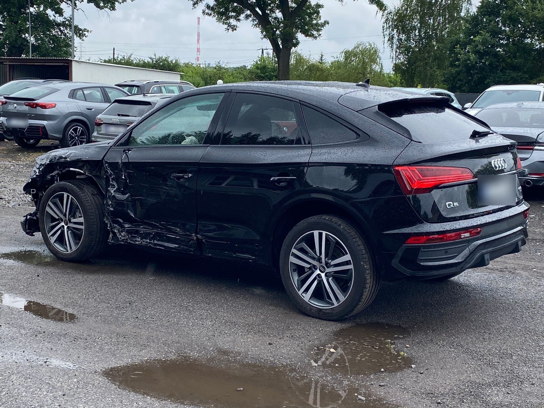 Audi Q5 Sportback Rej. 02/2025 SLine 40TDI Quattro BlackLine Salon Polska
