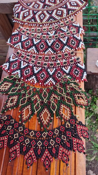 Силянка Ґердан Намисто національна прикраса з бісеру