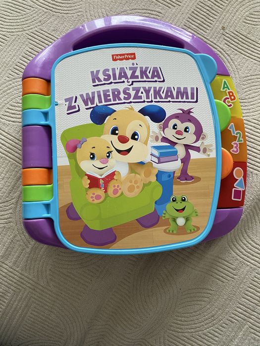 Książka z wierszykami Fisher Price