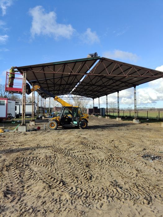 Konstrukcja Stalowa -Hala 12,30x21x4,5