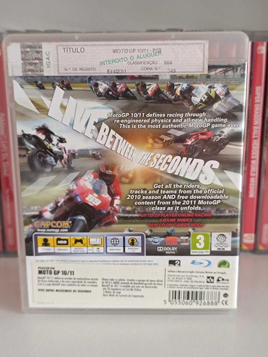 PS3 Jogos Need for Speed: Undercover e Moto GP 10/11