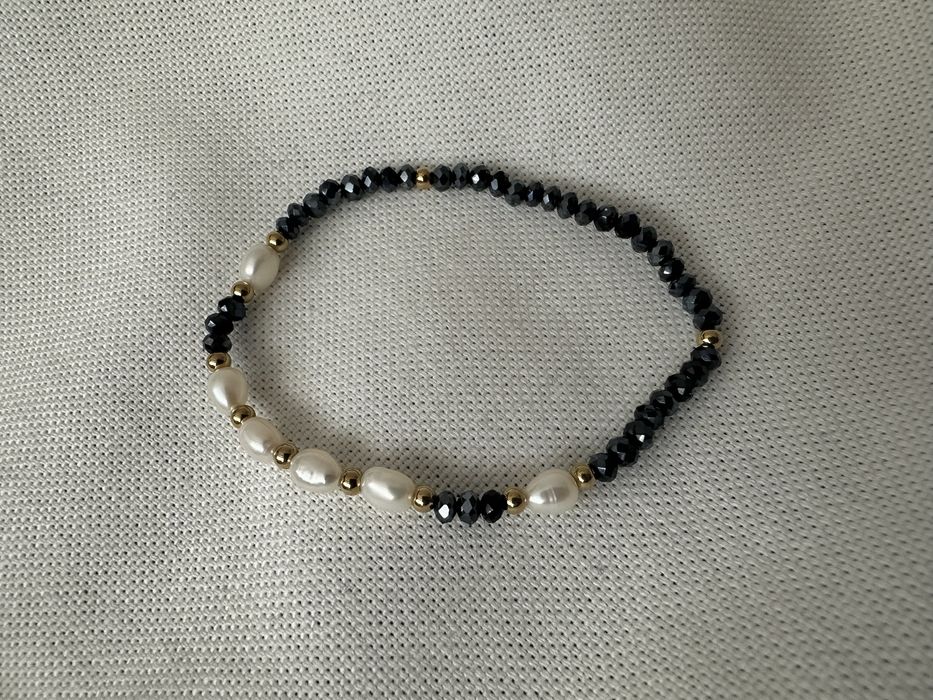 Bransoletki perełki hematyty