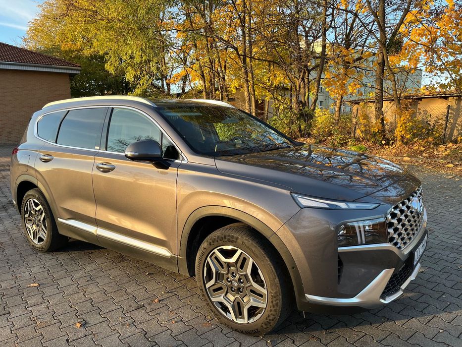 Hyundai Santa Fe 1.6 T-Gdi PHEV 265KM, 4x4, F-Vat23% bezwypadkowy, 360’ kamery