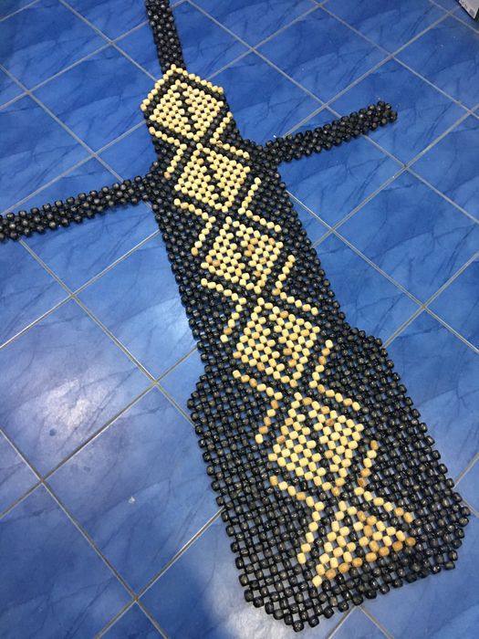 Масажер-накидка длявантажнихавто з підголовником і дерев'яними пасками