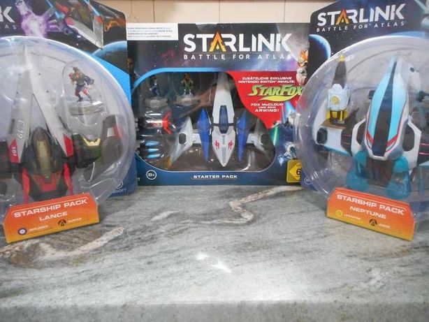Starlink Battle for Atlas Starfox Nintendo Switch - 3 packs novos