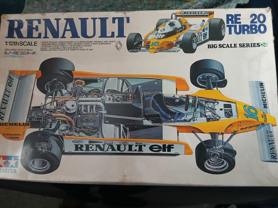 Renault RE-20 Turbo 1:12 F1  Car Kit