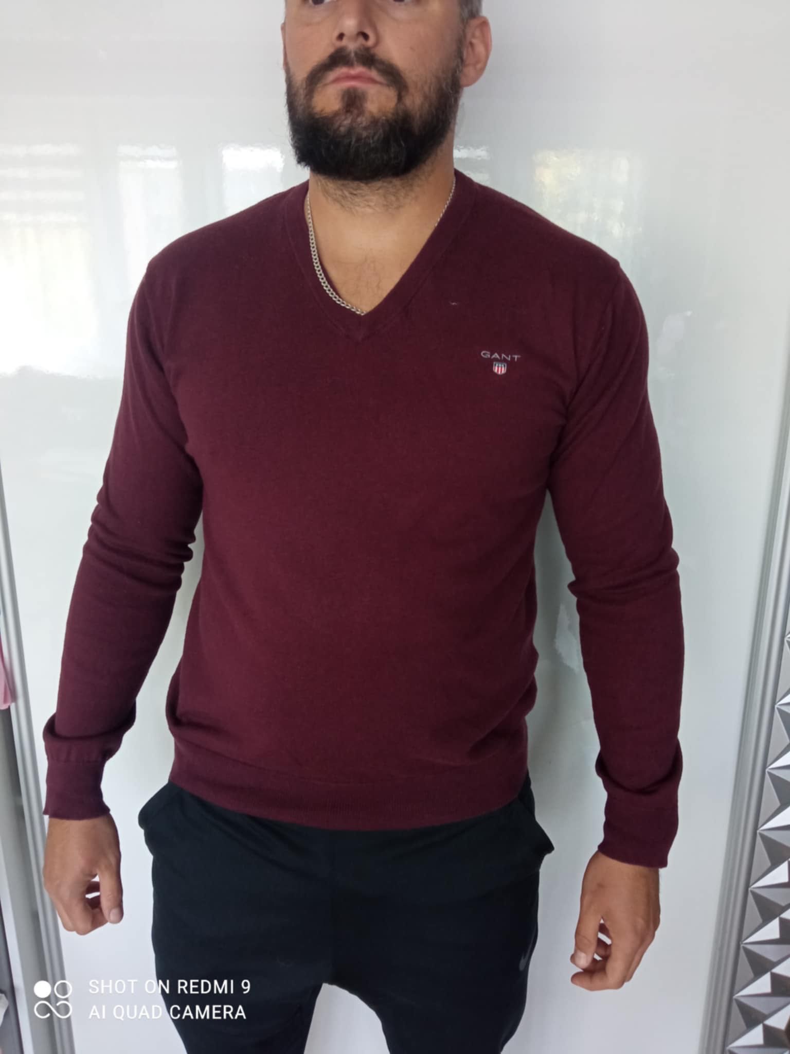 Sweter męski L Gant oryginalny stan super