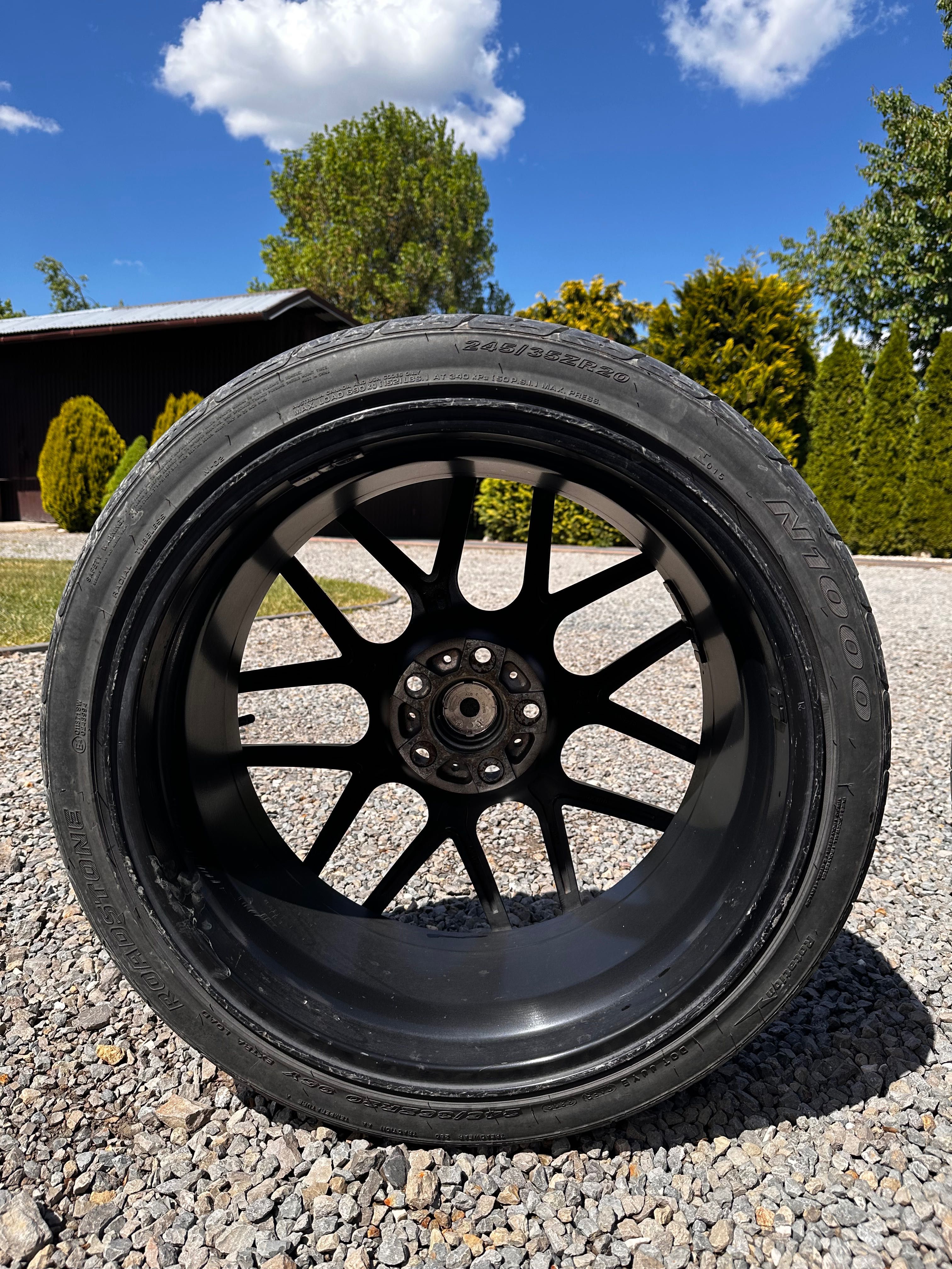 Felgi 20” BMW Opel 5x120 ET38 z oponami 245/35ZR20