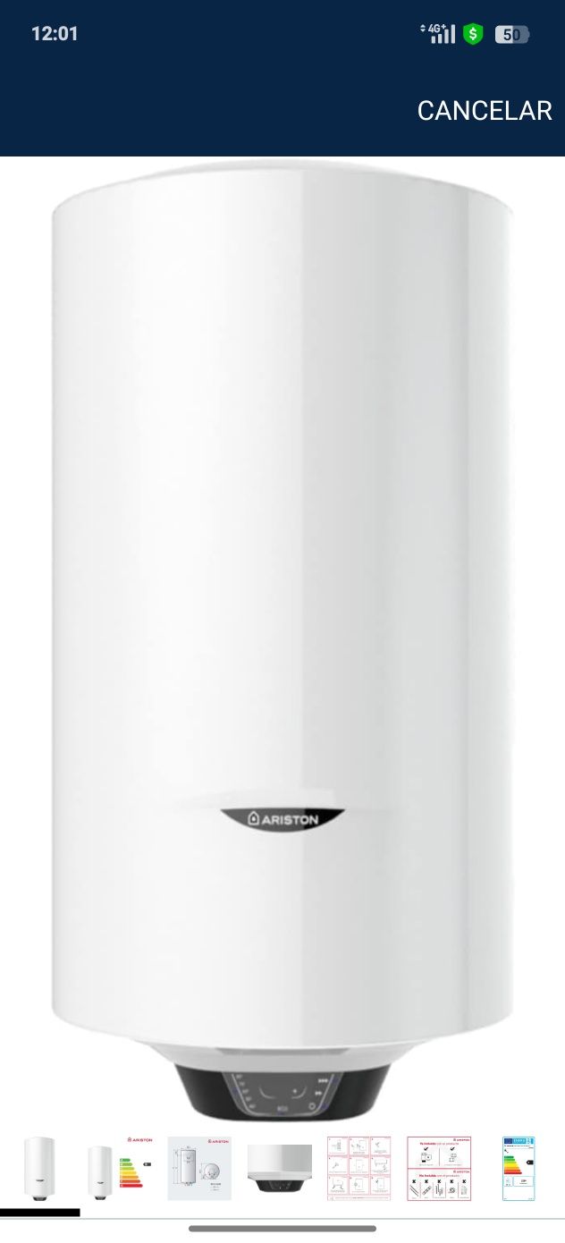 Termo 65 litros Ariston