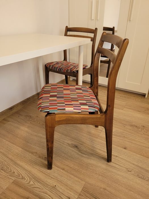 Krzesło drewniane po renowacji