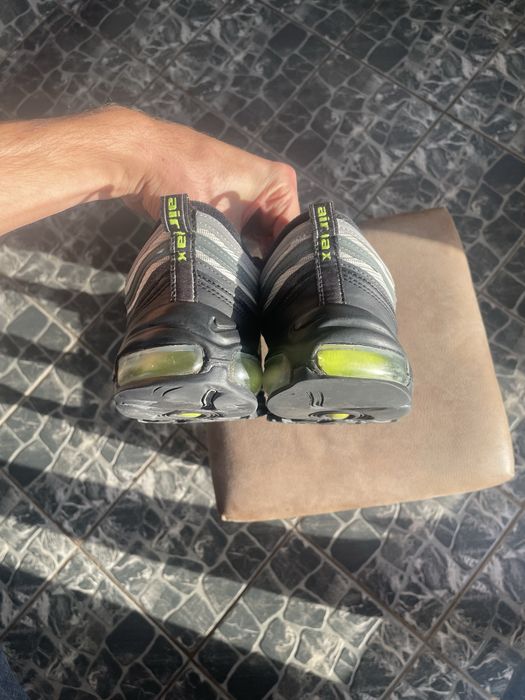 Кросівки Nike Air Max 97 Black Grey Volt |Кроси Найк Аир Макс ОРИГІНАЛ