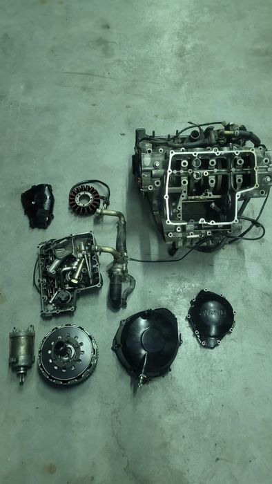 Yamaha R1 rn09 02-03 silnik na czesci glowica kartery blok korbowod