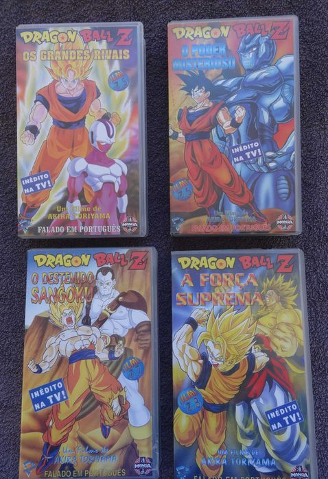 Coleção Cassetes VHS Dragon Ball