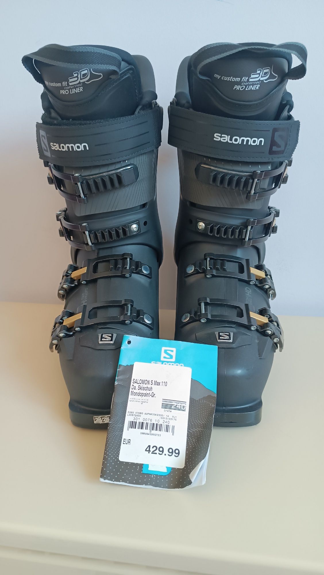 Nowe buty narciarskie Salomon damskie rozmiar 24-24,5