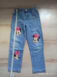 Spodnie jeans Minnie 122 Sinsay