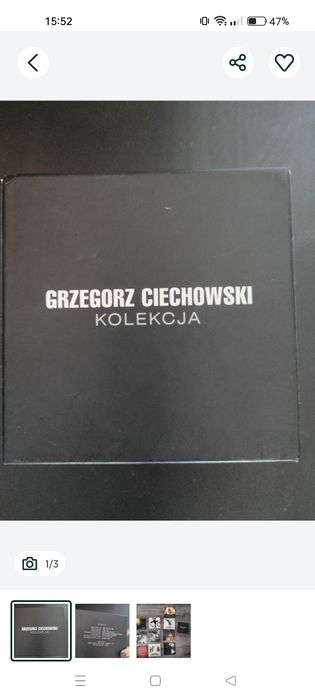 Grzegorz Ciechowski kolekcja stan idealny