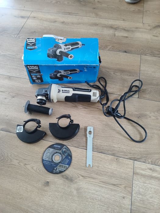 Szlifierka kątowa Macallister 750wat, tarcza 115mm, rok produkcji 2024