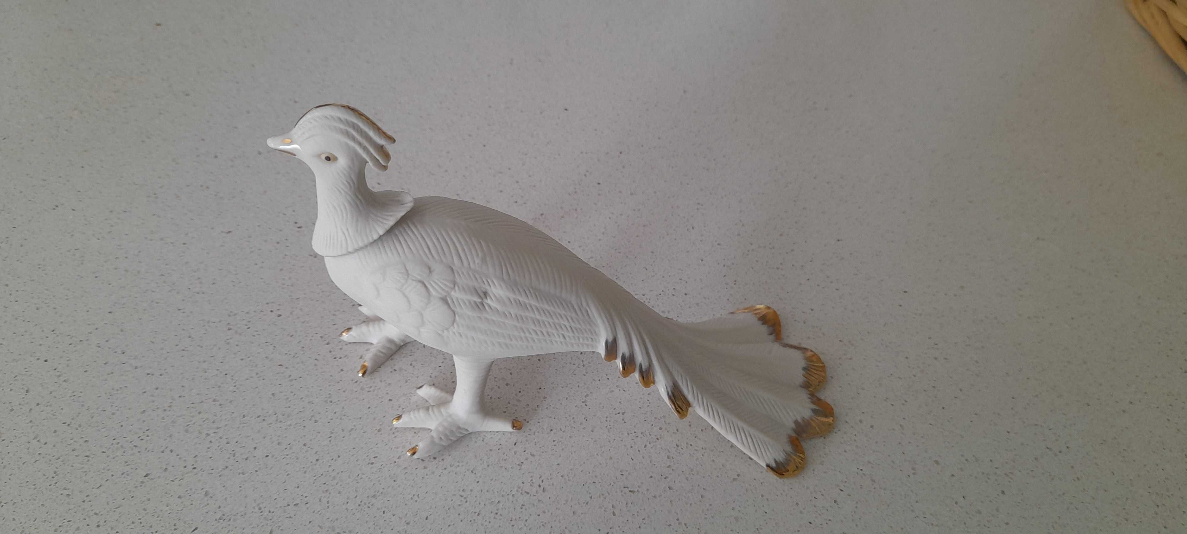 Pássaro em biscuit