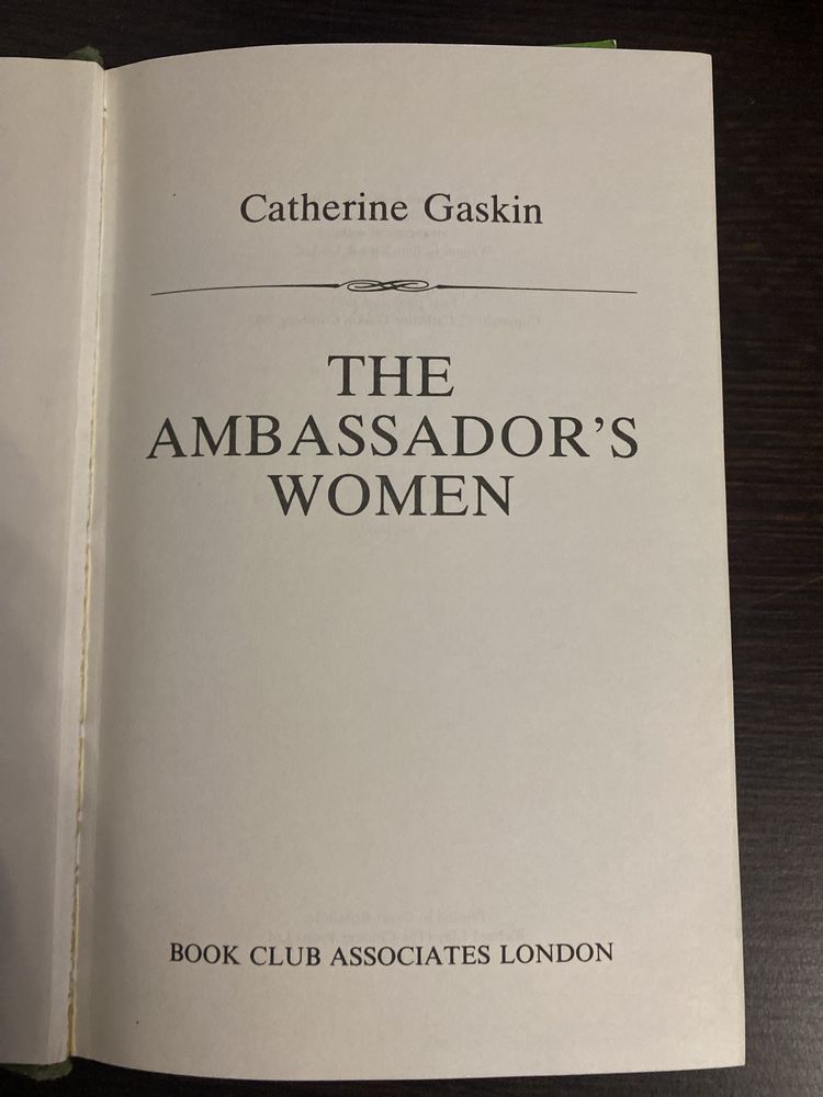 Catherine Gaskin The Ambassador’s Women