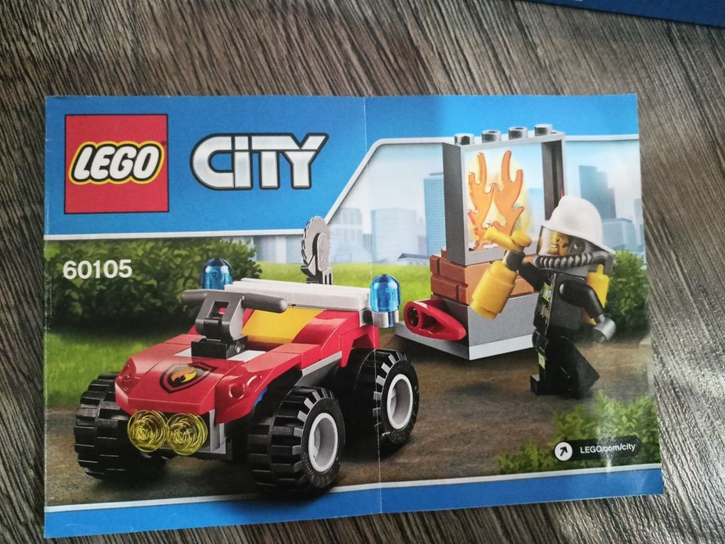 Lego City 60105 quad strażacki