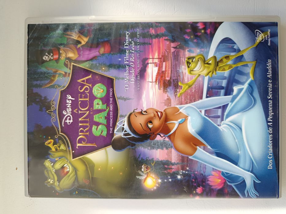 DVD Disney a princesa e o sapo