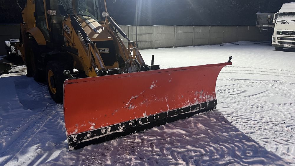 Pług śnieżny skośny 3 metry JCB