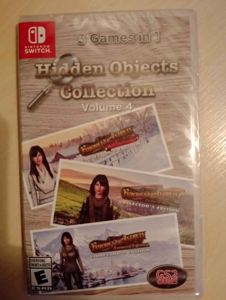 Hidden Objects Collection Volume 4, Nintendo Switch, Kartridż, Folia
