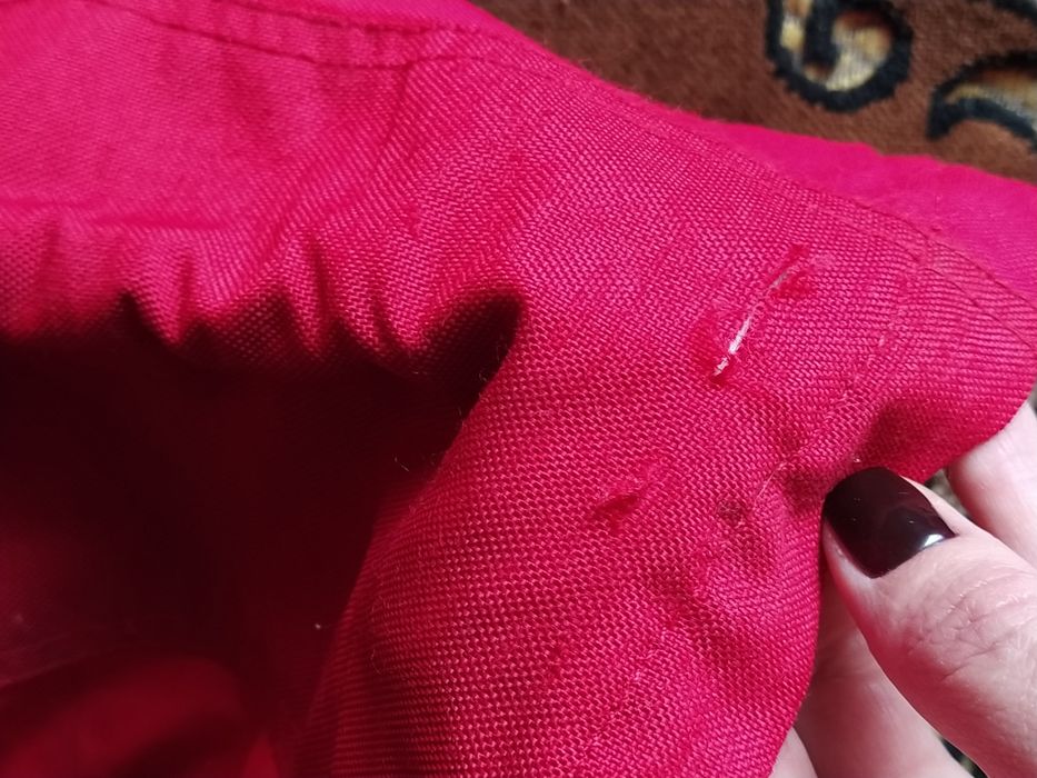 Лыжные штаны красные