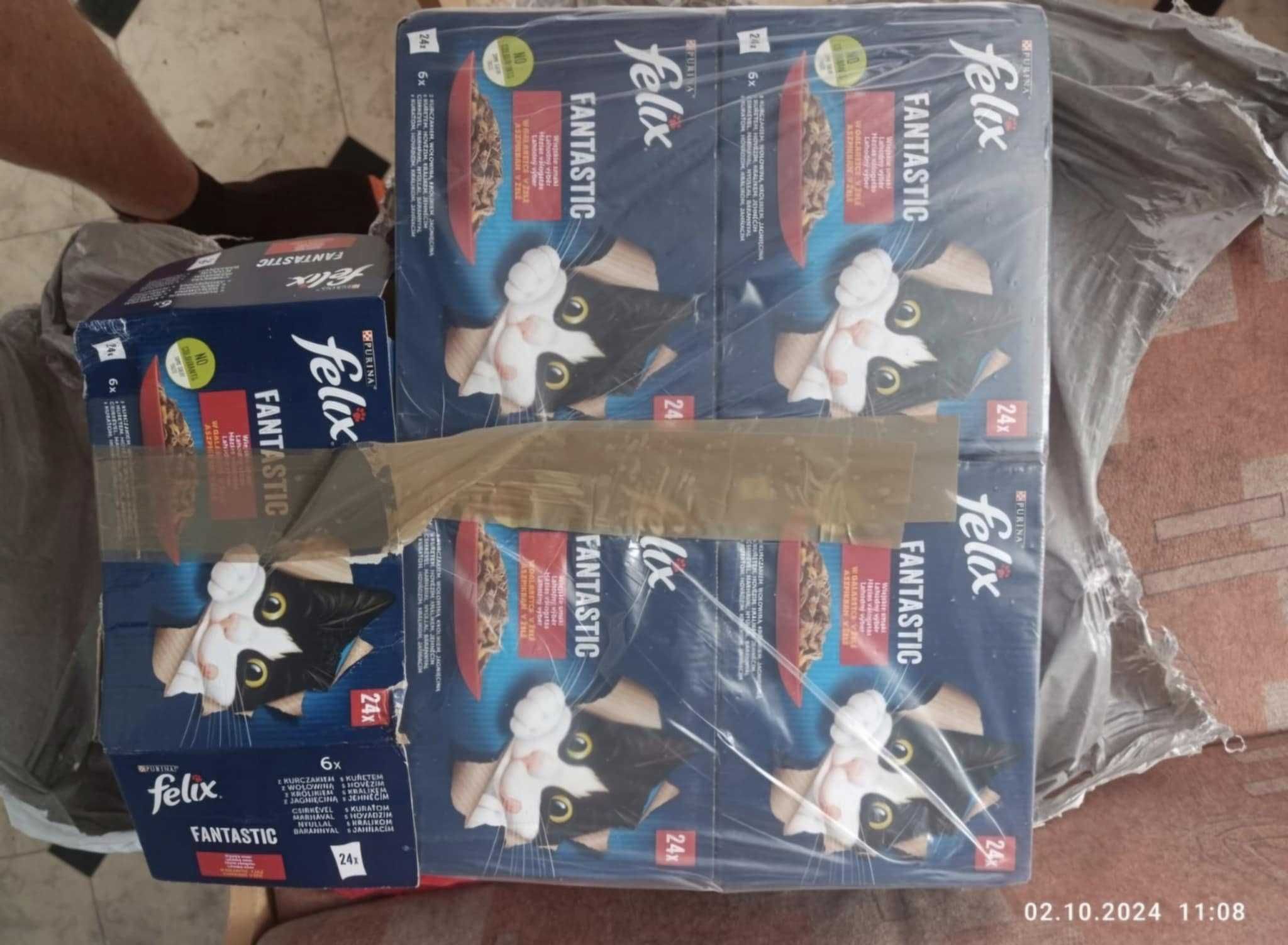 Felix 120x85g – mokra karma dla kota, mix smaków.
