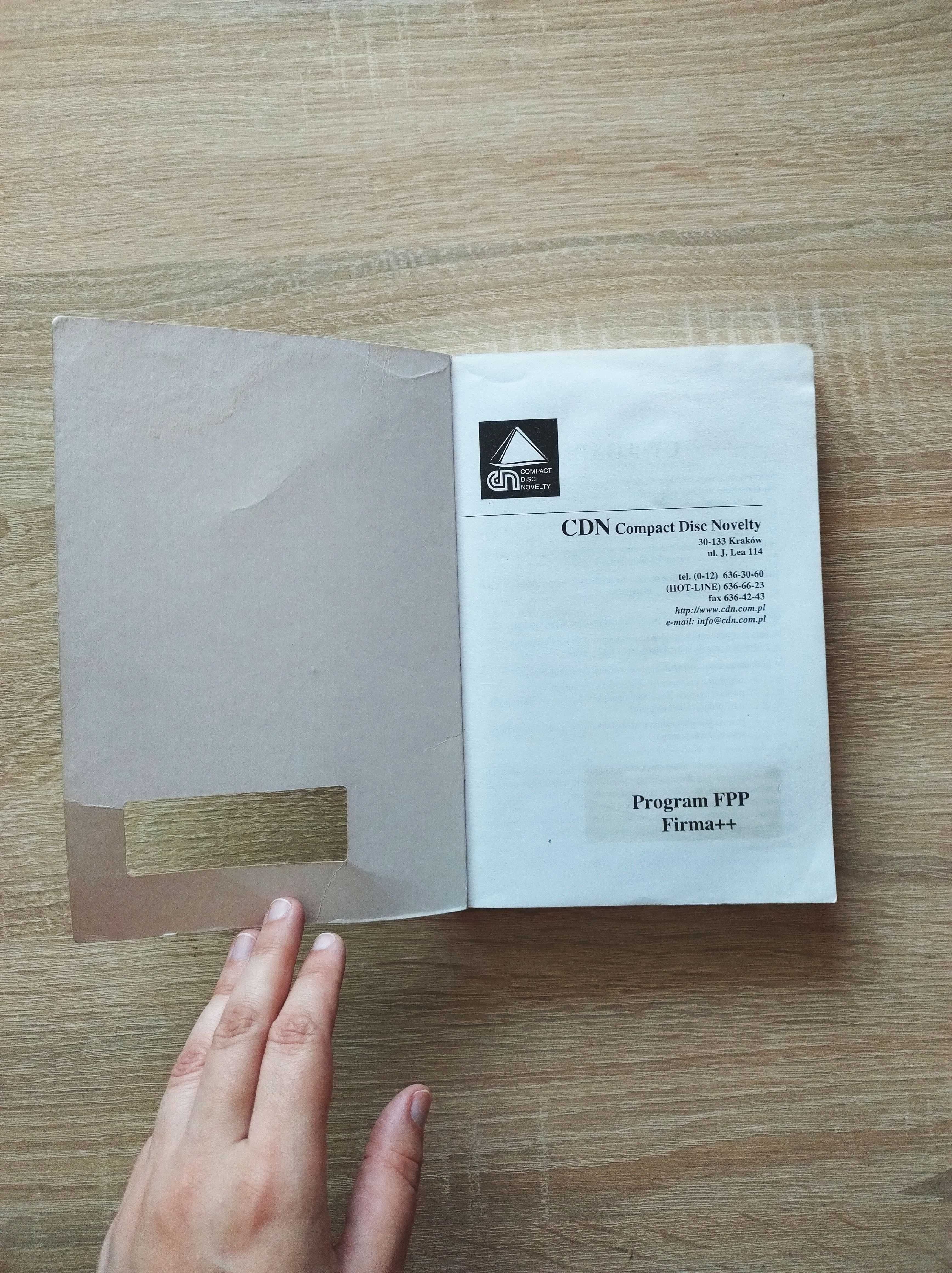 Podręcznik użytkownika CDN klasyka Program FPP compact disc novelty