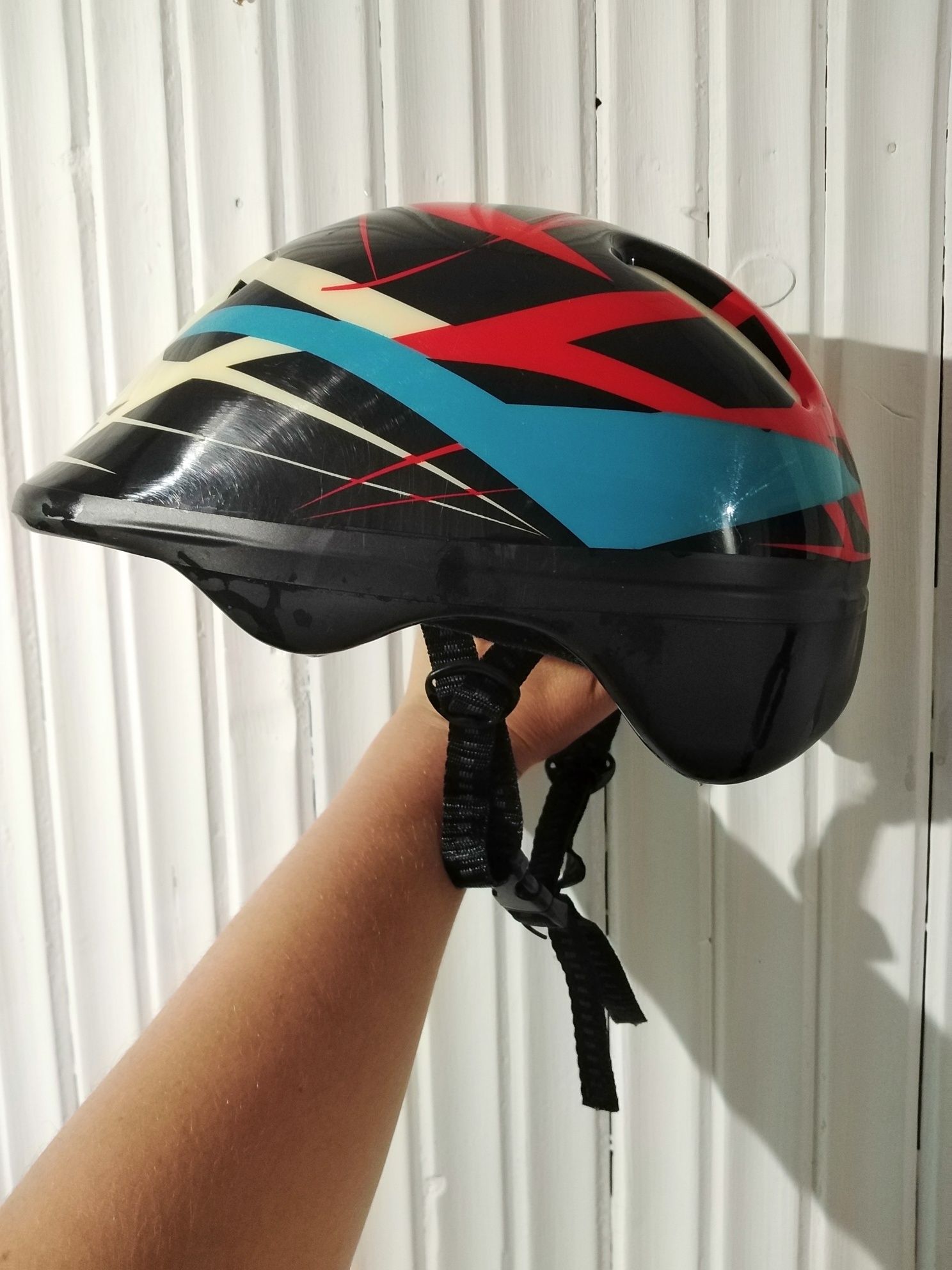 Kask rowerowy, wrotki, deskorolka