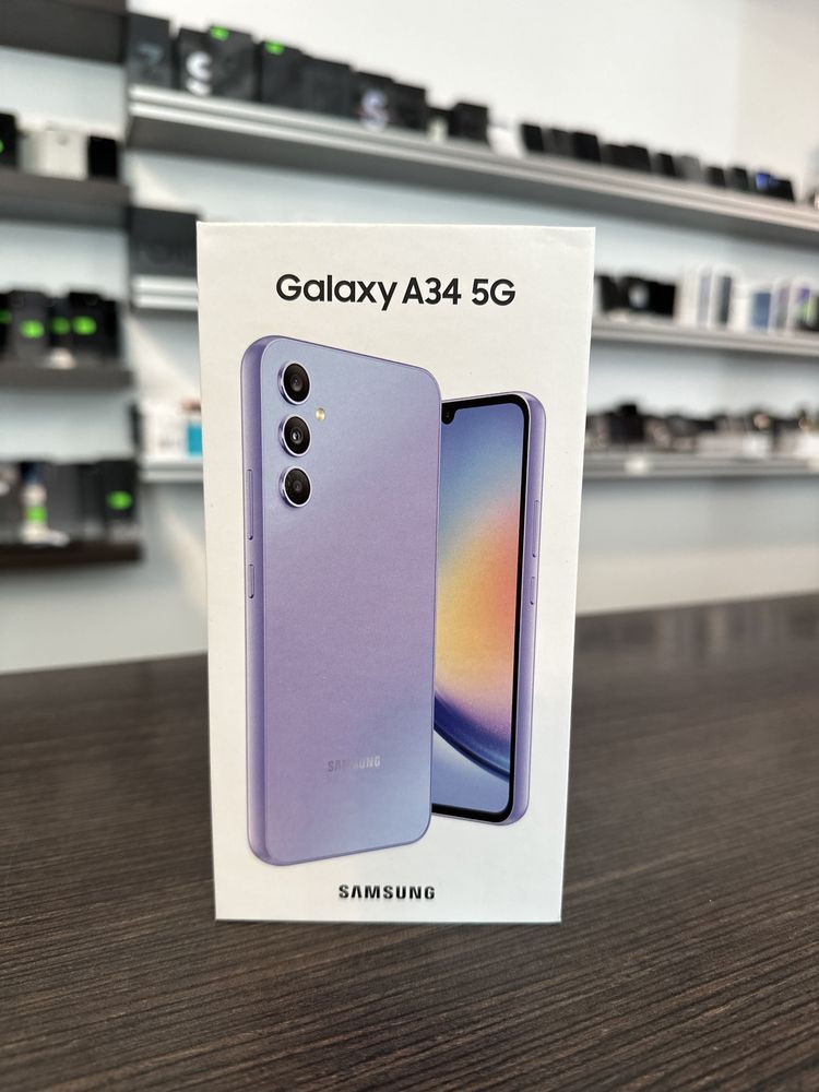 Smartfon Samsung A34 5G 6GB 128GB 4 Kolory Poznań Długa 14