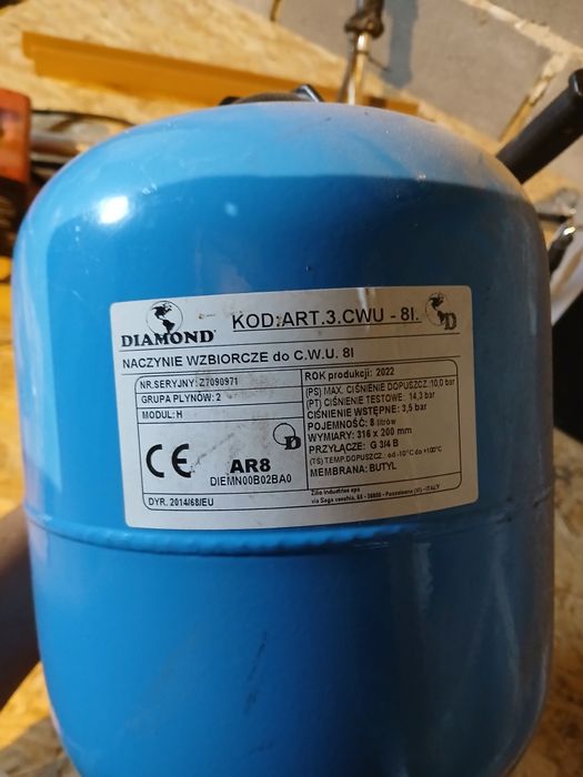 Naczynie wybiórcze 8l