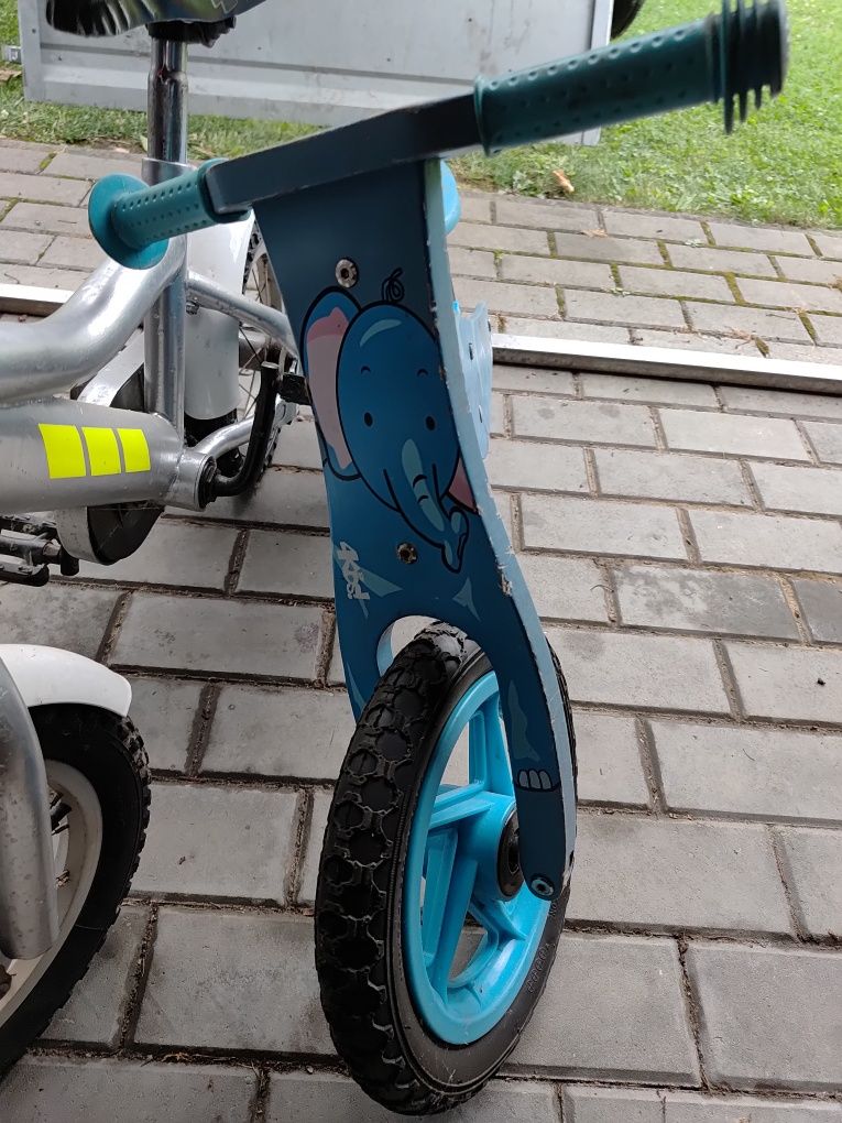 Rower Rowerek biegowy i rowerek
