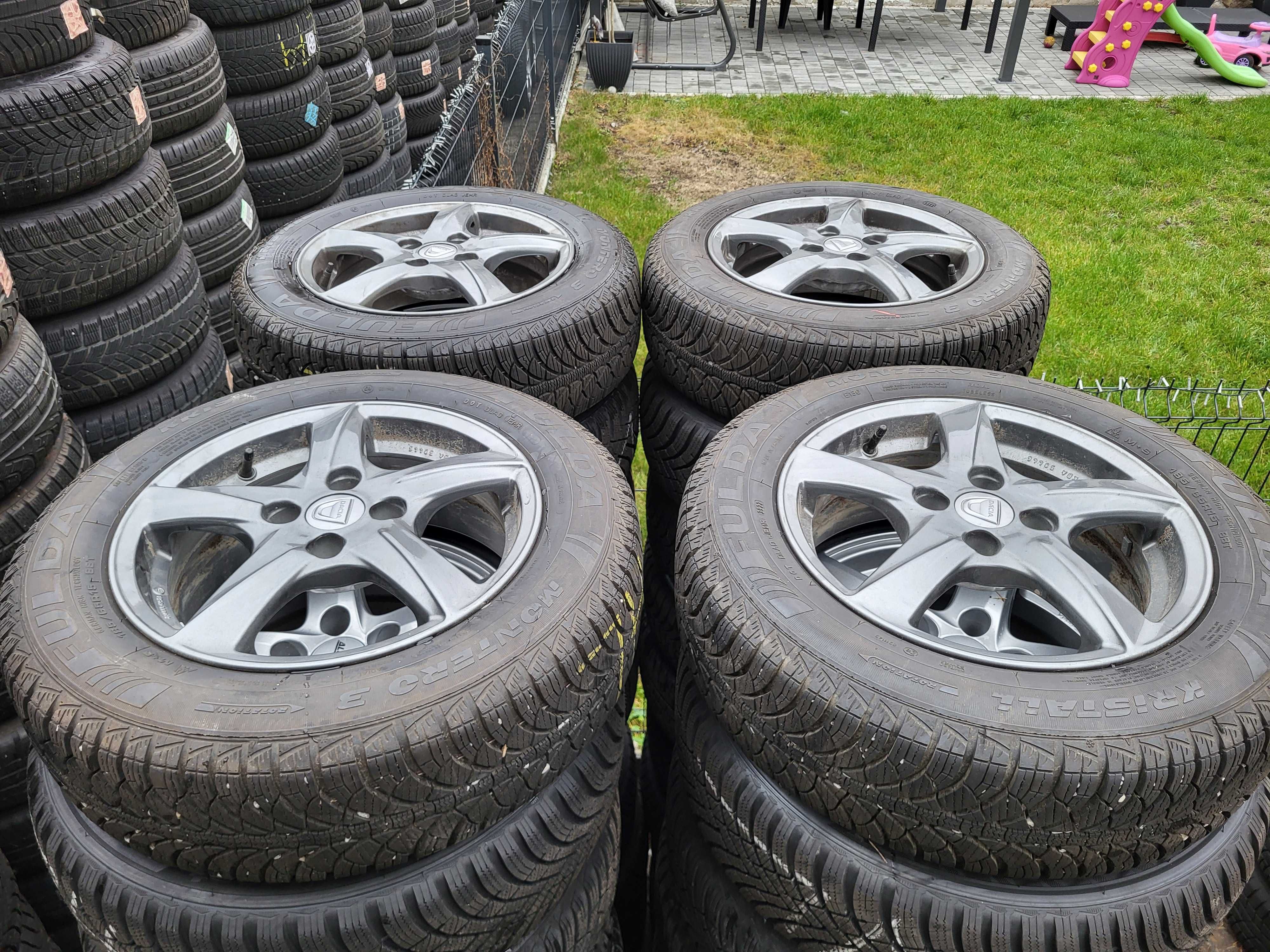 Koła 15" 4x100 Dacia Sandero Lodgy Logan Dokker Jogger Renault Clio