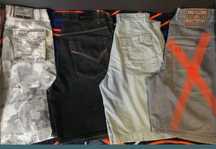 штаны шорты джинсовые hip hop Rocawear Levi's Sir Benni Miles Fubu