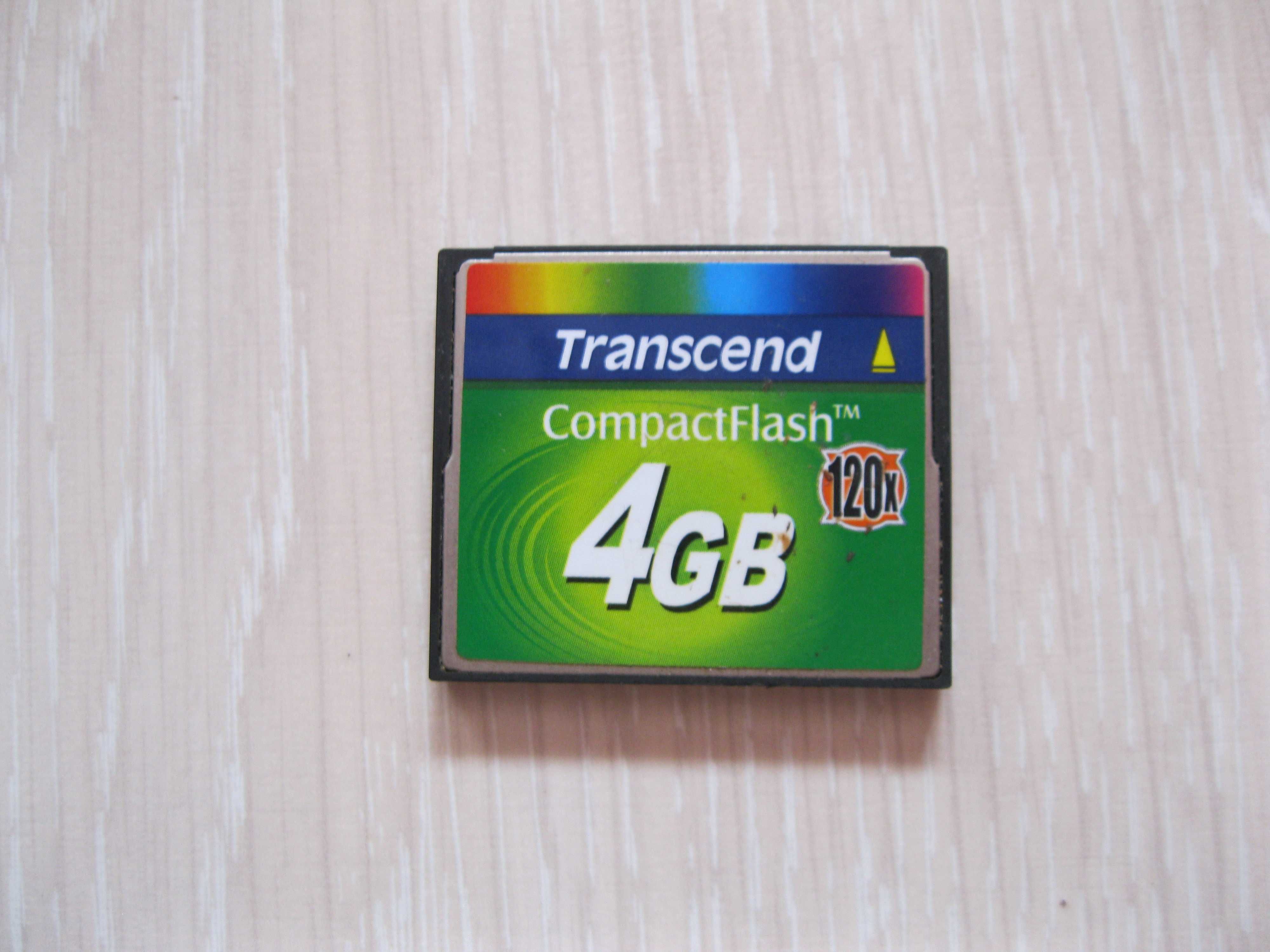 Карта памяти для фотоаппарата Compact flash (CF) 4Gb