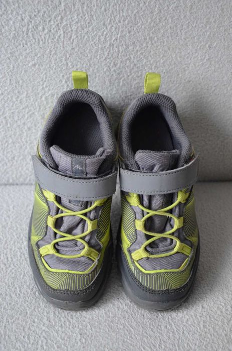 QUECHUA buty turystyczne niskie dziecięce chłopięce na rzepy j nowe 29
