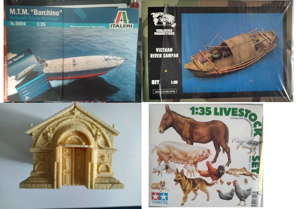 Vendo 1/35 kits modelismo, revell, dragon ,tamiya, guerra, novos