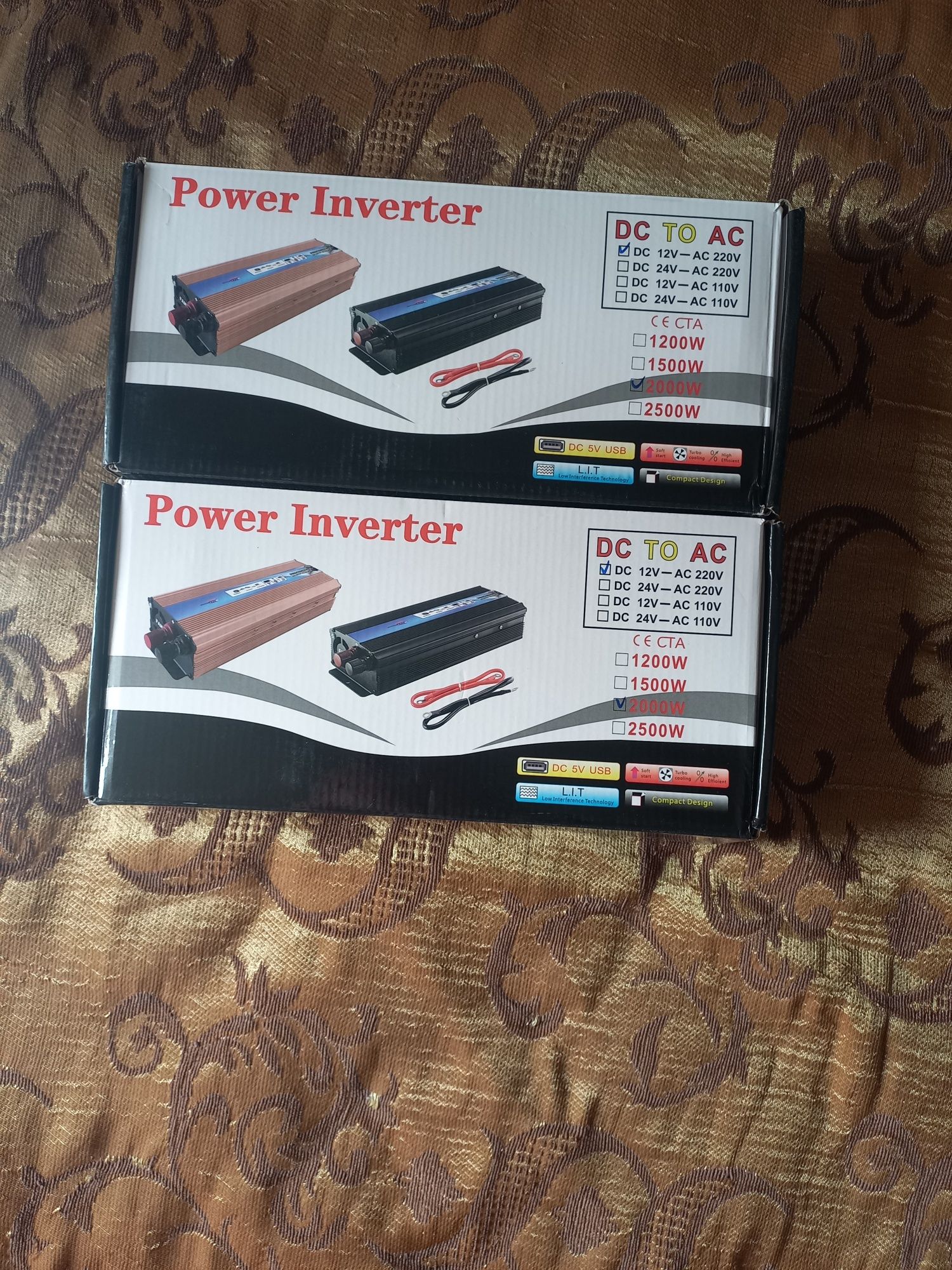 Инвертор 12V-220V 2000w