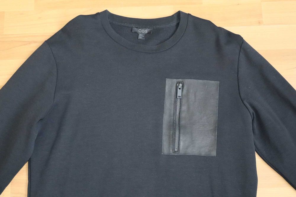 COS світшот чоловічий кишеня шкіра М