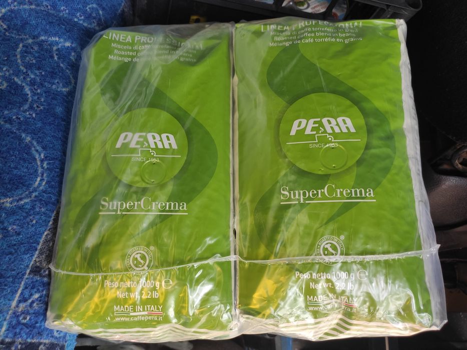 Кава Pera Super Crema зернова 1кг. Італія