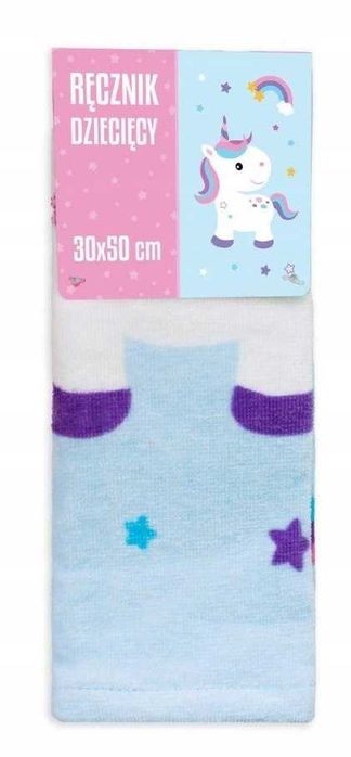 RĘCZNIK do przedszkola 30x50 ręczniczek do żłobka bawełna JEDNOROŻEC