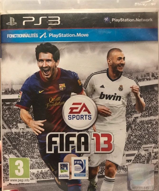 FIFA 13 ps3 wersja pl z okładką fr