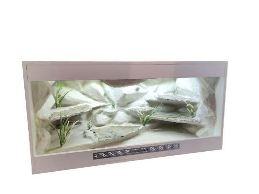 Terrarium 120x60x60 dla Agamy brodate.