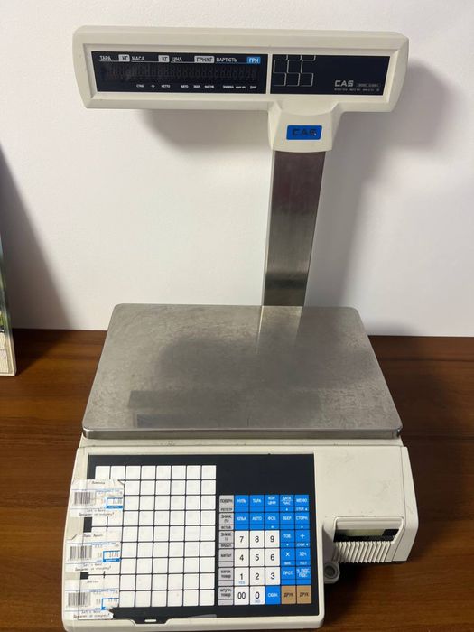 Продам обладнання для магазину Ваги, монітор, чекодрук